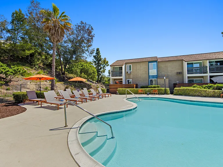 Resort-Style Pool at Veranda La Mesa in La Mesa, CA 91942