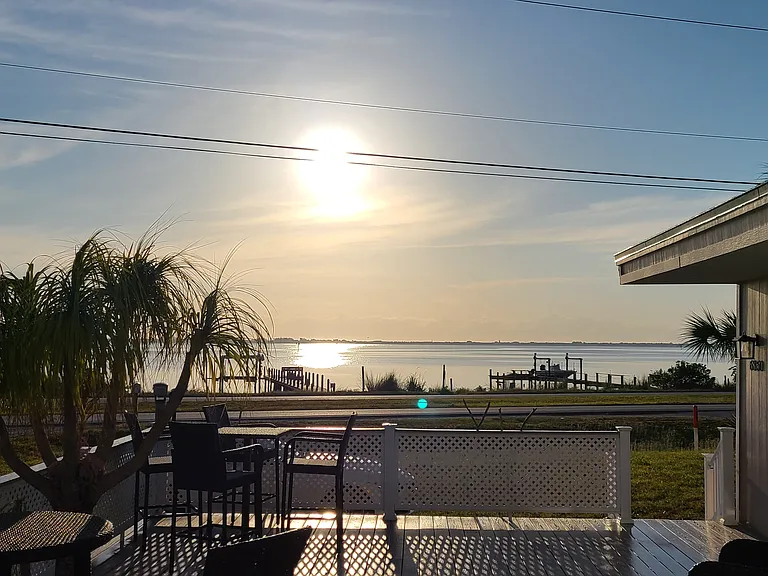 Enjoy the sunrise off your deck