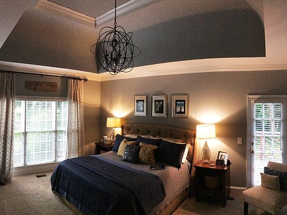Master bedroom on the Main Floor.