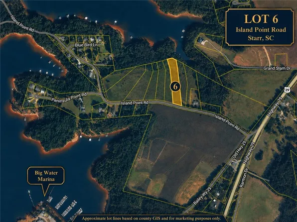 6 Island Point Rd, Starr, SC 29684