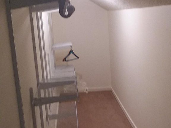 Upstairs closet