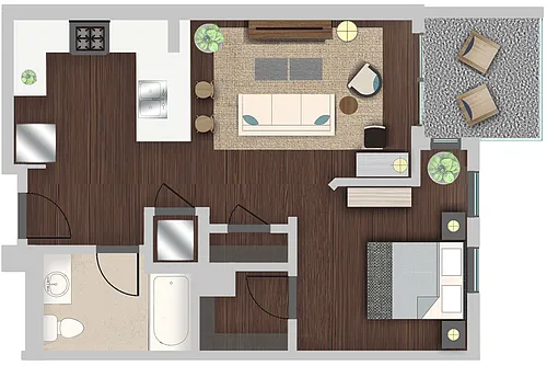 Floor plan C6