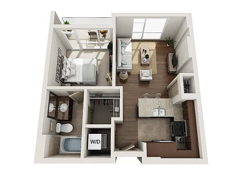 Floor plan Plan A (A1A)