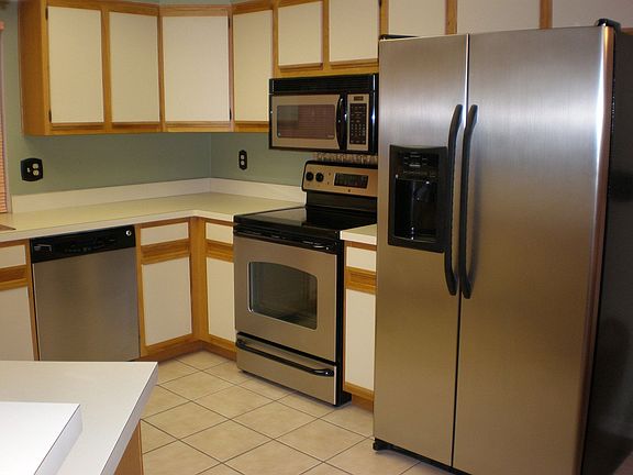 Stainless steel appliances