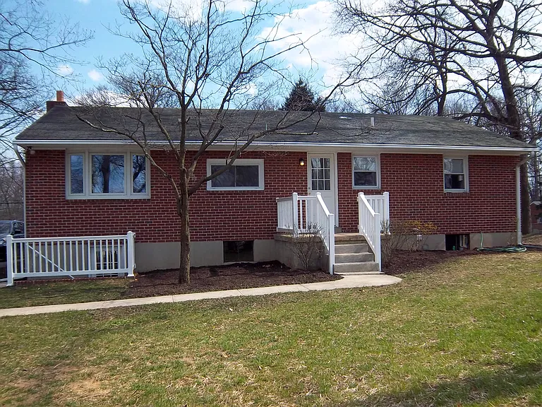 rear of house