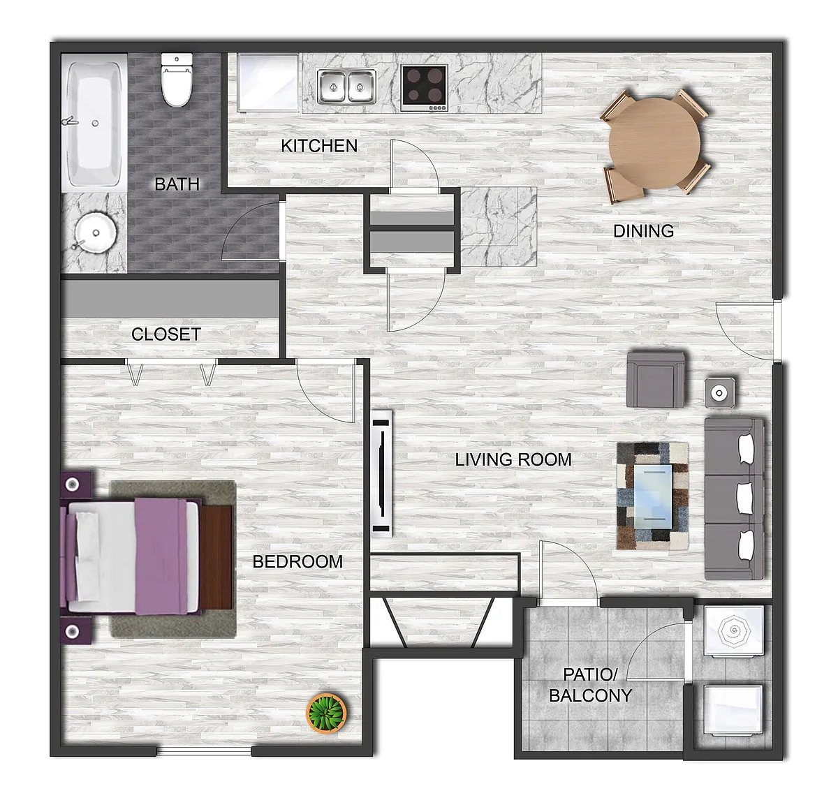 Floor plan A2