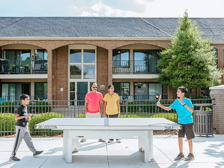 Outdoor ping pong