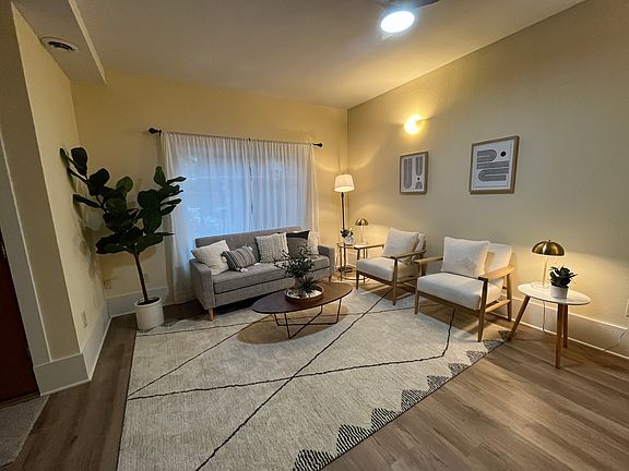 Living room (furniture for staging purposes only)