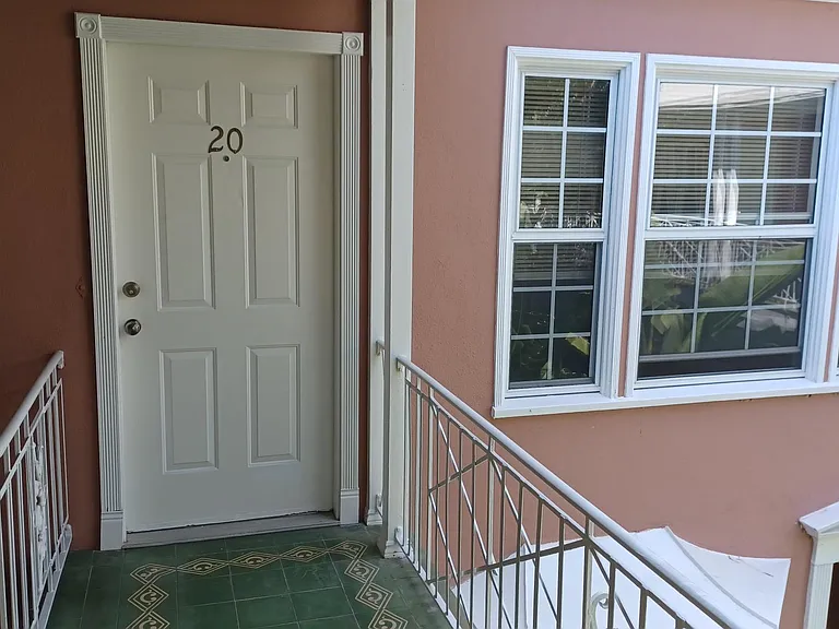 Entryway from second floor walk-up.