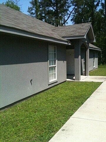 Stucco buildings