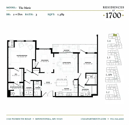 Floor plan The Marie