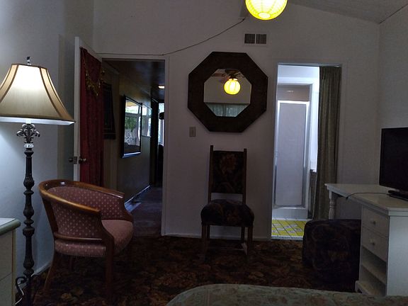 looking toward bathroom