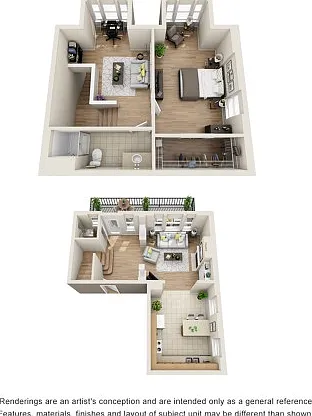 1 Bedroom | 1 Bathroom 1 Bedroom | 1 Bathroom