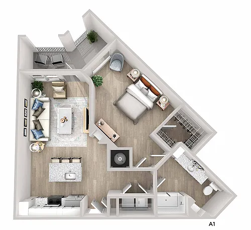Floor plan A1