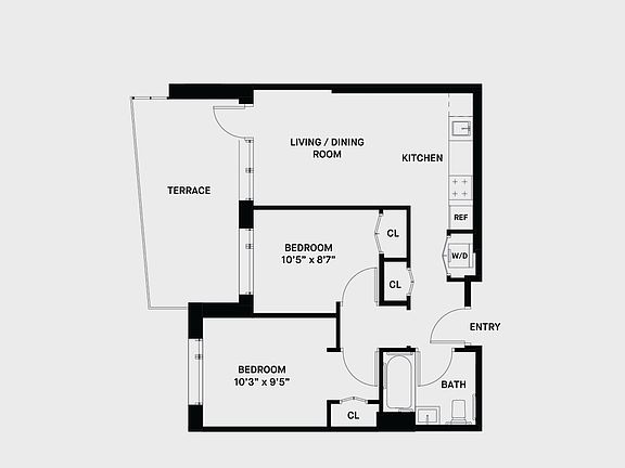 2nd image of 815 Flatbush Ave #608