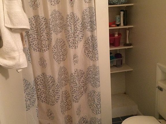 bathroom from far wall