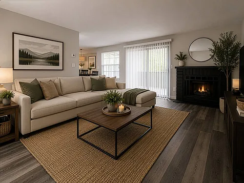 Floor plan 1 Bed / 1 Bath