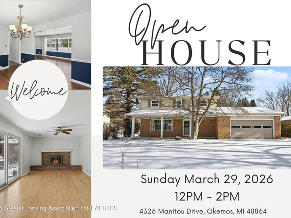 4326 Manitou Dr, Okemos, MI 48864
