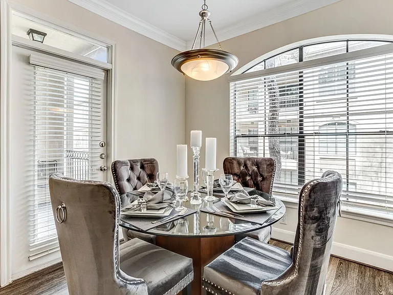 Large Windows in Dining Room