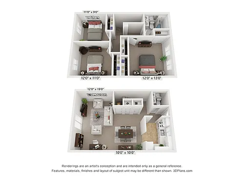 Floor plan TH3