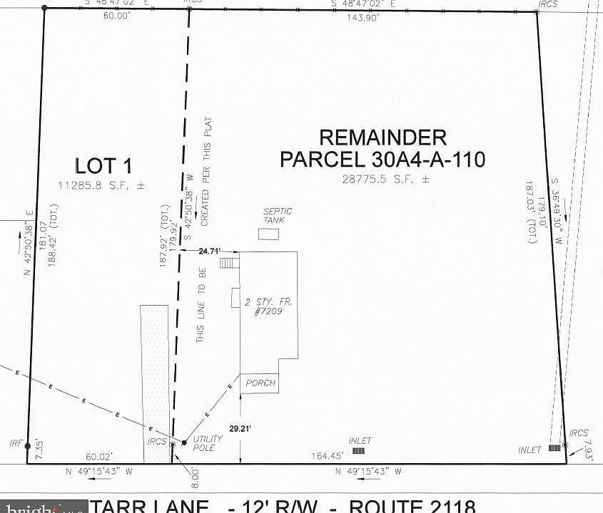 1st image of Part Of Tarr Ln Lot 110