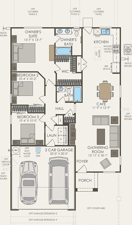 First Floor 3 br 2 ba