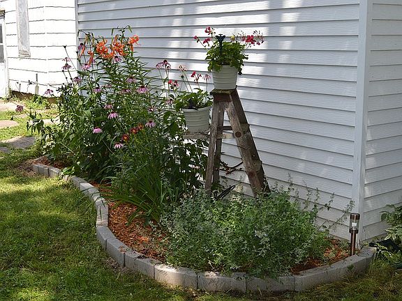 Backyard Behind Garage