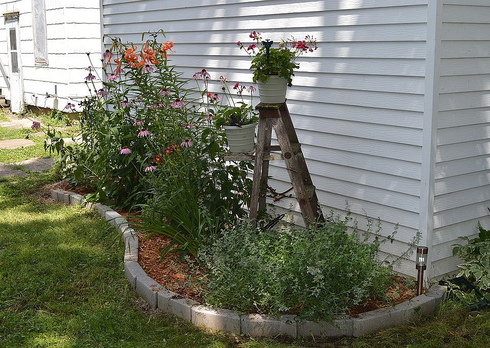 Backyard Behind Garage