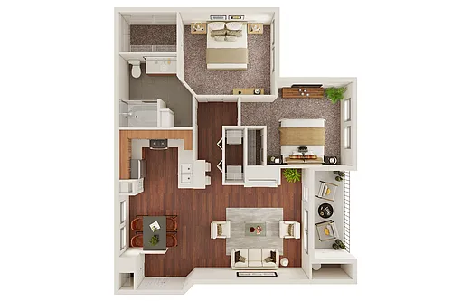 Floor plan B1