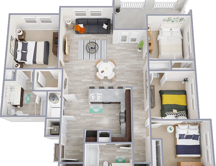 D1 - A Floorplan Diagram