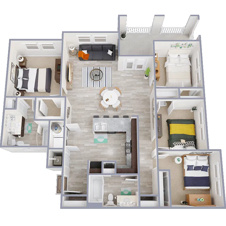 Floor plan D1 - A