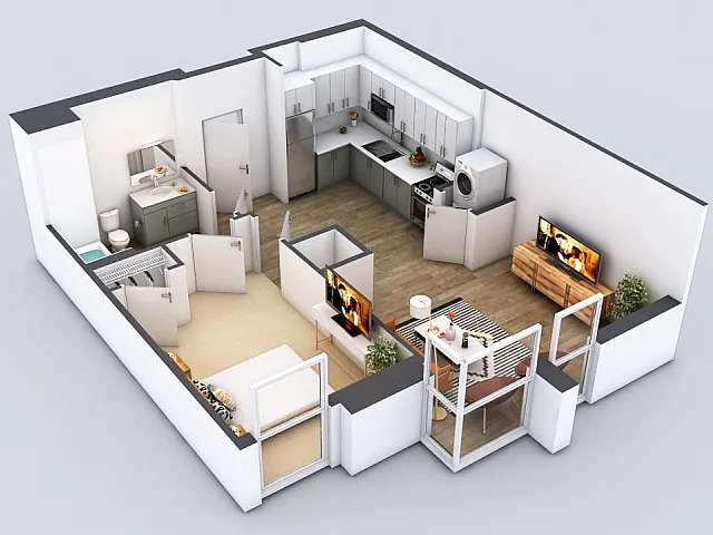 Floor plan A8