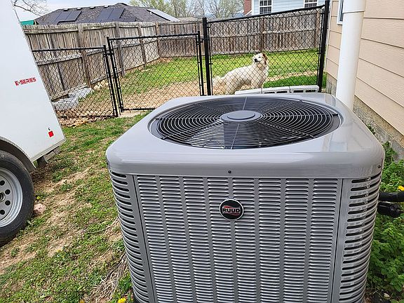 New Ruud ac/heating