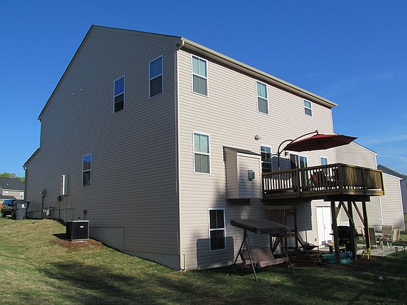 Back/side view of house