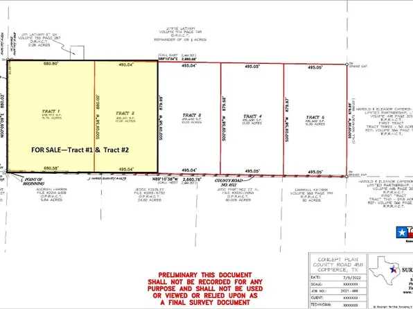 Township Road 1&2 County Rd #4511, Commerce, TX 75428