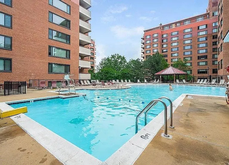on-site pool