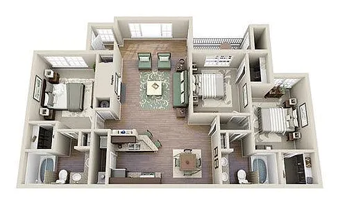 Floor plan C1