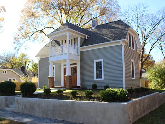 Front view from street