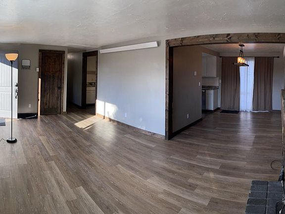 living room and dining room