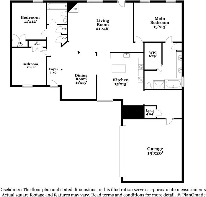 3 bed, 2.0 bath, 1816 sqft, $2,430 — Photo 2