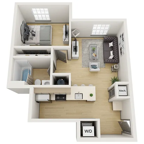 Floor plan The Waldo