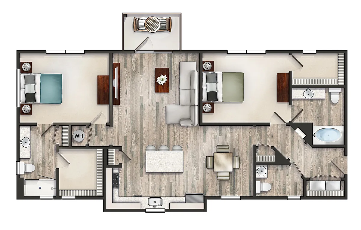 Floor plan Biscay