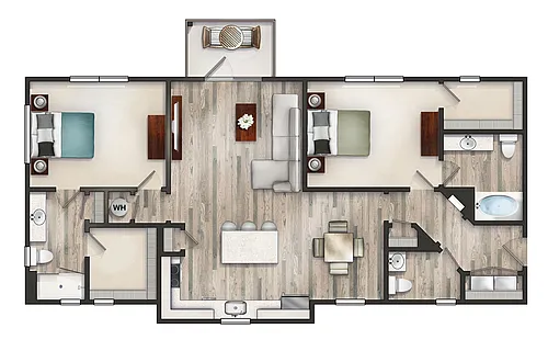 Floor plan Biscay
