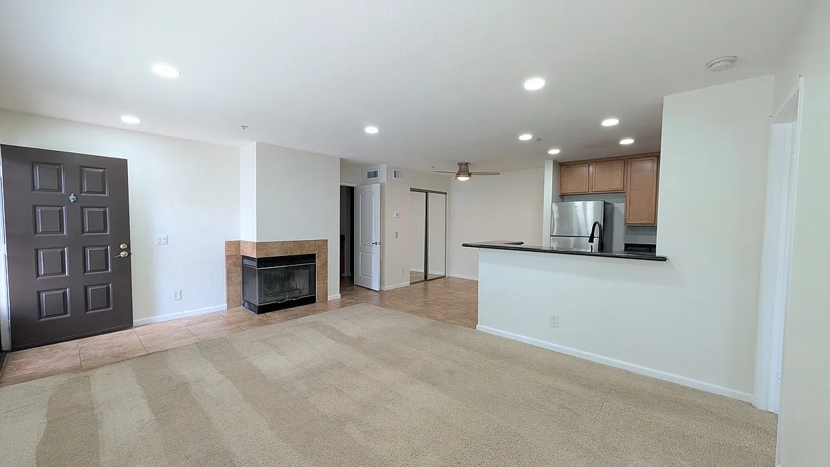 Fireplace in living room - 12584 Atwood Ct #723