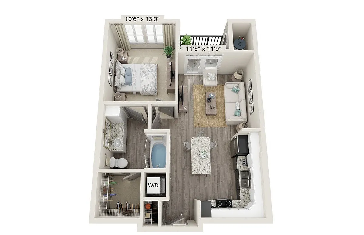 Floor plan A1