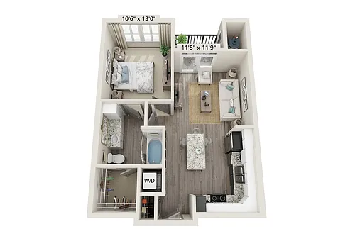 Floor plan A1