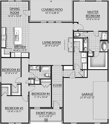 Castor III G - Open Floor Plan - DSLD Homes