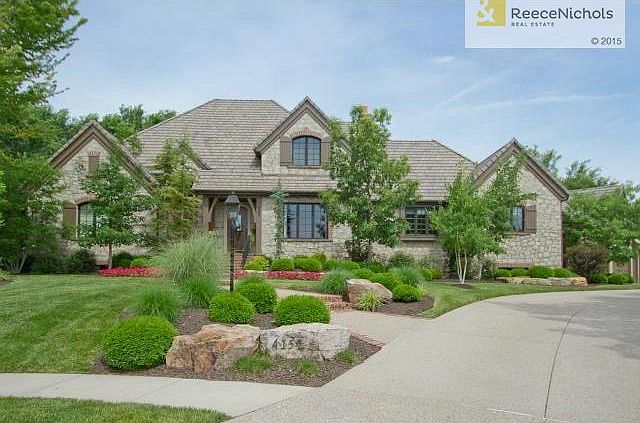 Front elevation 4152 West 111th Terrace, Leawood, Kansas