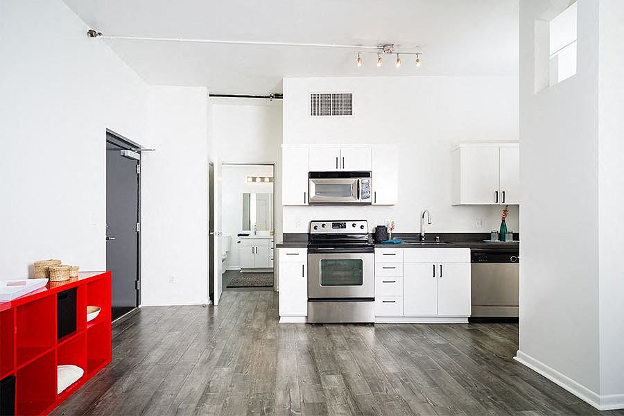 Stainless steel appliances featured in our upgrade homes