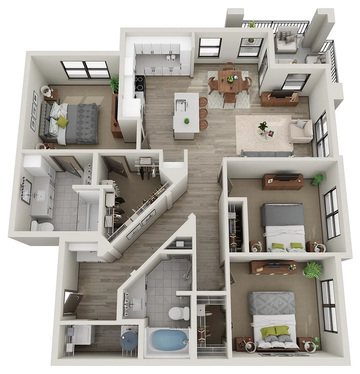 Floor plan C1
